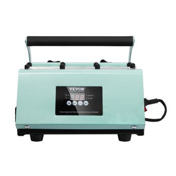 VEVOR Tumbler Heat Press Machine and Sublimation Tumblers, Tumbler Press Set with 8pcs 20OZ Blank Tumblers, Mug Press Cup Press for 11-30oz Tumblers Mug, with Heat Transfer Paper, Gloves, Tape