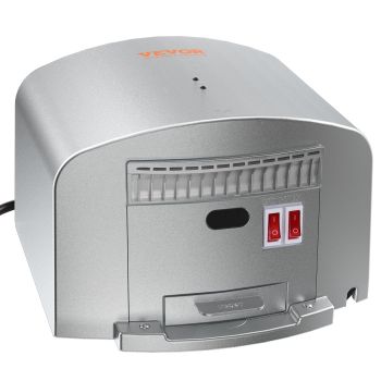 VEVOR Heavy Duty Commercial Hand Dryer, 1400W Automatic High Speed ABS Warm Wind Hand Blower, 220V-240V & Built-In Filter Sponge & Low Noise & Effortless Installation, Compliant for Industry Home