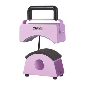 VEVOR Hat Press Machine Mini Hat Heat Press for Caps 5.9x3.15 inch Plate Purple