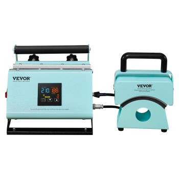 VEVOR 2 in 1 Tumbler and Hat Heat Press Machine Heat Machine for Caps Hats Mugs