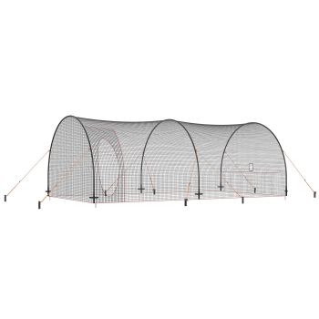 VEVOR Baseball Batting Cage, Softball and Baseball Batting Cage Net and Frame, 22x12x8ft Practice Portable Cage Net with Carry Bag, Heavy Duty Enclosed Pitching Cage, for Backyard Batting Hitting Training 670CM