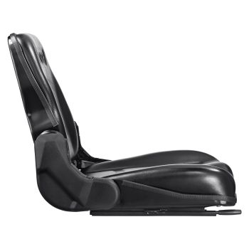 VEVOR Universal Forklift Seat, Fold Down Tractor Seat with Adjustable Angle Back and Micro Switch, 16-34 cm Extended Slot Comfortable Forklift Seat for Tractor Loader Excavator