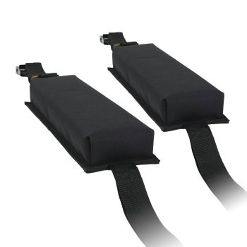 VEVOR Soft Roof Rack Pads 15.5in 176lbs Load Capacity for Kayak Canoe Surfboard