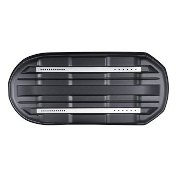 VEVOR Rooftop Cargo Carrier 340 L Luggage Storage Box ABS for SUVs Cars