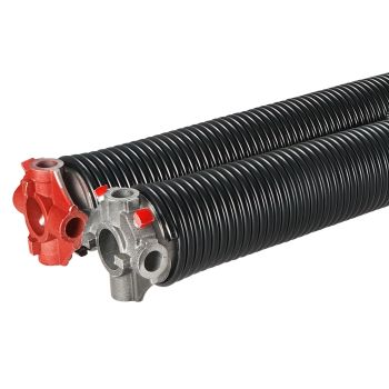 VEVOR Garage Door Torsion Springs, 16000 Cycles, Pair of 0.25 x 2 x 30inch, Garage Door Springs with Non-Slip Winding Bars, Mounting Tool and Gloves, Electrophoresis Coated, for Replacement