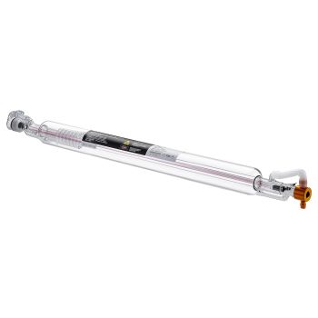 VEVOR Laser Tube, 40W CO2 Laser Tube for Laser Engraver and Cutter Machine, 720 mm Length, 50 mm Diameter, Glass Laser Cutting Tube with TEM00 Beam Mode, for Wood Acrylic Fabric Leather Bamboo