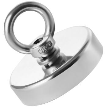 VEVOR Fishing Magnet Strong Heavy Duty Rare Earth Neodymium Pull Force 318 Kg