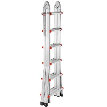 VEVOR Telescoping Ladder A Frame 20 FT Extension Multi-Function for Homework