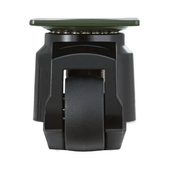 VEVOR Leveling Casters, Set of 4, 1000 kg Total Load Capacity, 63.5 mm, Heavy Duty with Upgraded Handle Design, 360 Degree Swivel Caster Wheels, Adjustable Casters with Feet for Workbench, Machine