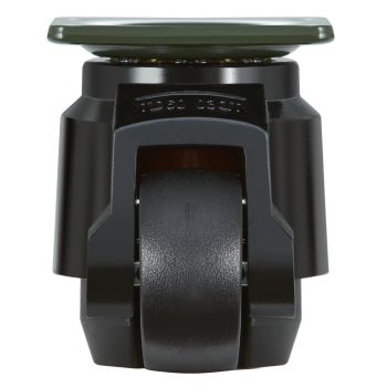 VEVOR Leveling Casters, Set of 4, 500 kg Total Load Capacity, 50.8 mm, Heavy Duty with Upgraded Handle Design, 360 Degree Swivel Caster Wheels, Adjustable Casters with Feet for Workbench, Machine