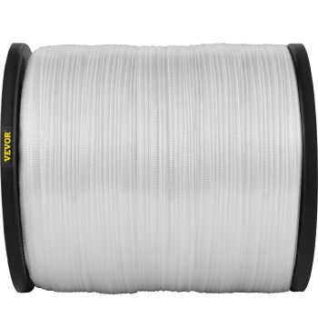 VEVOR 6000Lbs Polyester Pull Tape, 528\' x 1\" Flat Tape for Wire & Cable Conduit Work Variable Functions, Flat Rope for Pulling/Loading/Packing in Any Weather CONDITON