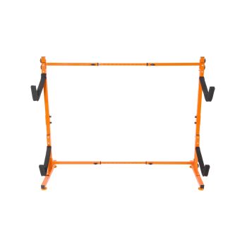 VEVOR Freestanding Kayak Storage Rack, Kayak Stand for 2 Kayak Canoe Paddleboard, Heavy-duty Steel Kayak Hanger Holder with Padded Arms and Adjustable Width, 79.5kg Max Load, for Indoor Outdoor Garage