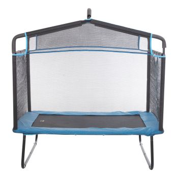 VEVOR 6FT Trampoline for Kids, 72" Indoor/Outdoor Toddlers Trampoline, Mini Baby Trampoline with Safety Enclosure Net, Gymnastics Bar, Hammock, Recreational Trampoline Birthday Gift for 3+ Years Kids