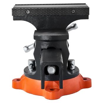 VEVOR 203 mm Bench Vice Multipurpose Heavy Duty Ductile Iron Swivel Locking Base
