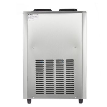 VEVOR Commercial Slushy Machine, 2 x 12L / 3.17 Gal Double Tanks, Cool and Freeze Modes, Stainless Steel Margarita Smoothie Frozen Drink Maker, Slushie Machine for Party Cafes Restaurants Bars Home