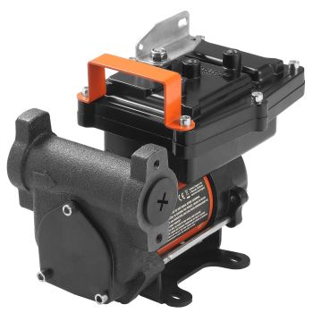 VEVOR Fuel Transfer Pump 12V 15 GPM 1/4 HP Diesel Pump with Auto Fuel Nozzle