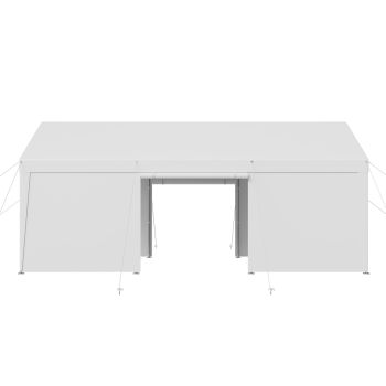VEVOR Carport Car Canopy 12x20FT Heavy Duty Car Shelter with Sidewalls Grey