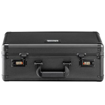 VEVOR Graded Card Storage Box, 4 Slots, Graded Sports Cards Holder Carrying Case with Coded Lock Foam Dividers, for 120 PSA Graded Cards 84 BGS Cards 96 SGC Cards 428 Top Loaders or 999+ Loose Cards