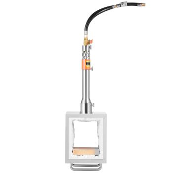 VEVOR Portable Propane Forge 2 Burner Farrier Forge Knife Metal Square