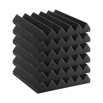 VEVOR Acoustic Foam Panels 36 Pack 12 x 12 x 2 in for Studio Wall and Ceiling