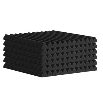 VEVOR Acoustic Foam Panels 52 Pack 12 x 12 x 1 in for Studio Wall and Ceiling