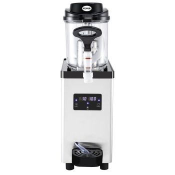 VEVOR Commercial Slush Machine Frozen Drink Slushy Making Machine 6L/1.6 Gallons
