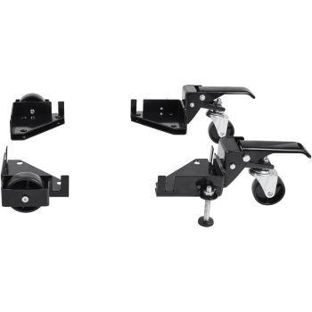 VEVOR Mobile Base, 181.4 kg Capacity, Adjustable from 241.3 x 241.3 mm to Infinity, Heavy Duty Universal Mobile Base Stand with Swivel Wheels, for Woodworking Equipment, Bandsaw, Power Tools, Machines