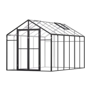 VEVOR Polycarbonate Greenhouse 8 x 12 Ft Outdoor Walk-in Greenhouse for Garden