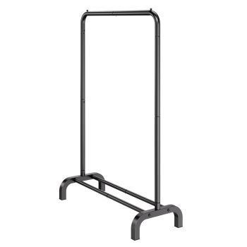 VEVOR Clothes Rack, Heavy Duty Clothing Garment Rack with Hanging Rod and Bottom Storage Area, Clothing Rack for Bedroom Guest Room