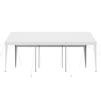 VEVOR Carport Car Canopy 10 x 20 FT Heavy Duty Portable Car Shelter Tent White