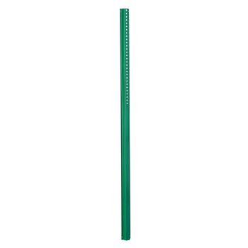 VEVOR 6FT U-Channel Sign Post, 4Pack Green Heavy Duty Steel Fixed Fence Post, Steel Fence U-Channel Sign for Garden, Courtyard, Farm or Traffic Intersection