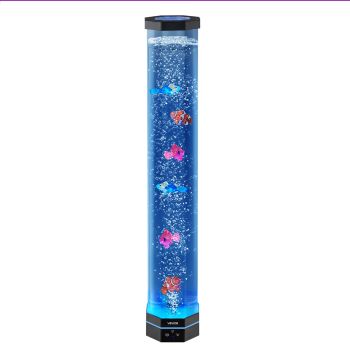 VEVOR Bubble Tube Lamp 16 Color 80 cm Sensory Aquarium Lamp for Relief Calming