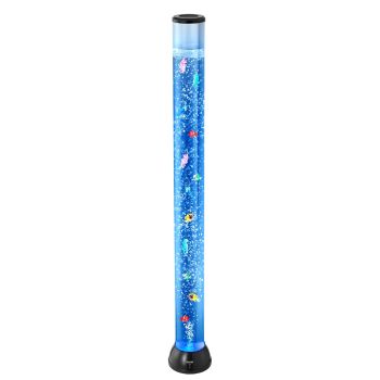 VEVOR Bubble Tube Lamp 16 Color 1.2 m Sensory Aquarium Lamp for Relief Calming