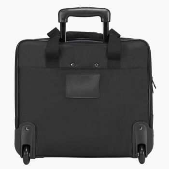 VEVOR Rolling Laptop Bag 39.62 cm Wheeled Computer Bag for Women & Men Black