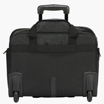VEVOR Rolling Laptop Bag 43.94 cm Wheeled Computer Bag for Women & Men Black
