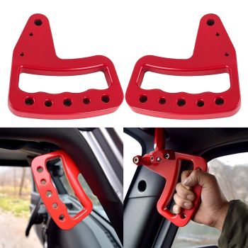 VEVOR Hand Grips Front Rear Compatible with 2007-2017 Jeep Wrangler JK New