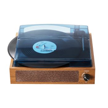 VEVOR Bluetooth Vinyl Record Player 3-Speed Belt Driven Turntable 3W Speakers