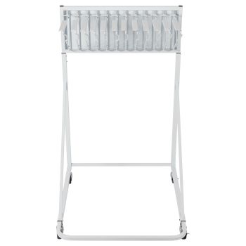 VEVOR Mobile Blueprint Storage Rack, Plan Holder with 12 Pivot Brackets, Mobile Blueprint Holder Adjustable Height & Length, Poster Display Rack for Office and Home (Rack Only Without Clamps)