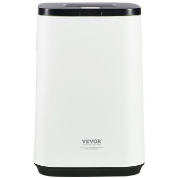 VEVOR 20L Large Towel Warmer Bucket with LED Screen U-shaped Light & Timer White