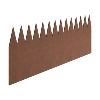 VEVOR Steel Landscape Edging, 6 Packs 40 x 8 in Weather-Resistant & Pre-Rust Metal Landscape Edging, Bendable Garden Edging Border, Lawn Edging for Flower Bed Yard Pathway Divider