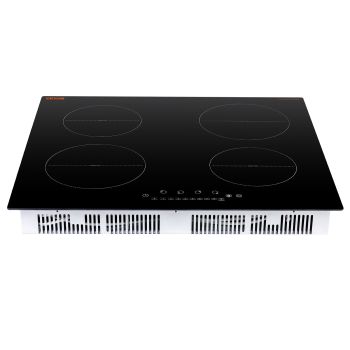 VEVOR 6000W 4 Burner Induction Cooktop Electric Countertop Burner Touch Control