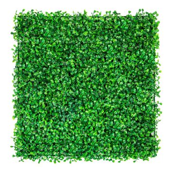 VEVOR 12PCS 10x10 inch Artificial Boxwood Panels, Boxwood Hedge Wall Mat,Artificial Grass Backdrop Wall, Privacy Hedge Screen UV Protected for Outdoor Indoor Garden Fence Backyard