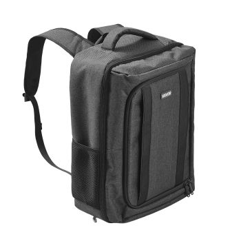 VEVOR PS5 Backpack Dual Shoulder Travel Bag for Playstation 5 PS5 Slim Nylon