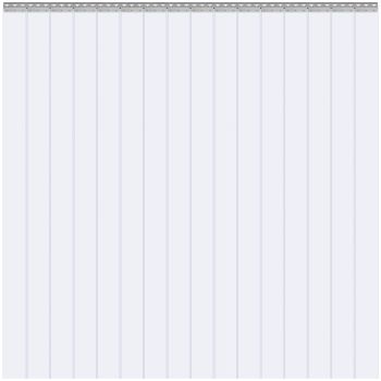 VEVOR Strip Curtain PVC Door Curtain 244 x 244 cm Cooler Freezer Clear Plastic
