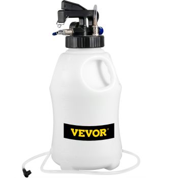 VEVOR Transmission Fluid Pump 2 Way ATF Refill System Dispenser, Oil and Liquid Extractor 10 Liter Large Capacity, Automatic Transmission Fluid Pump Tool Set with 14 Pieces ATF Filler Adapters