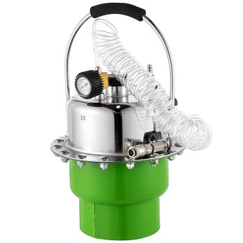 VEVOR Pneumatic Air Pressure Bleeder, Brake Pressure Bleeding Tool Portable Brake and Clutch Bleeder Valve System Kit Garage Workshop Mechanics Brake Oil and Fluid Extractor Bleeder Tool