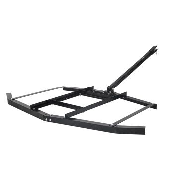 VEVOR Drag Harrow, 66" Width Tow Behind Drag Harrow, Q235 Steel Driveway Grader with Adjustable Bars & Pin Hitch, Support up to 50 lbs, Tractor Driveway Harrow for ATVs, UTVs, Garden Lawn Tractors