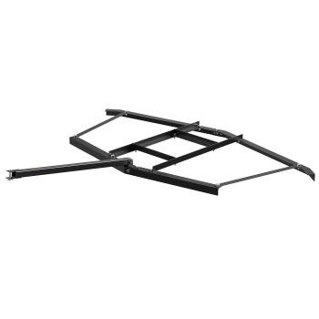 VEVOR Driveway Drag, 76.57" Width Tow Behind Drag Harrow, Q235 Steel Driveway Grader with Adjustable Bars, Support up to 50 lbs, Driveway Tractor Harrow for ATVs, UTVs, Garden Lawn Tractors