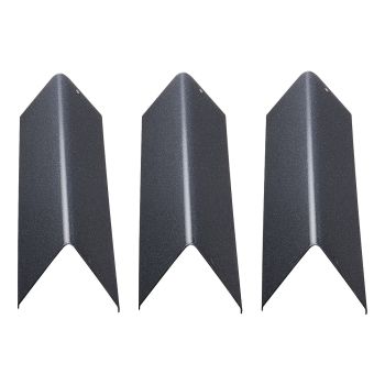 VEVOR Flavorizer Bars, 39cm Grill Replacement Part, for Weber Spirit I & II 200 Series Grills, Including Spirit ll E-210, ll E-220, ll S-210, E-210, S-210, Porcelain-enameled Steel Heat Plate, 3 Pack