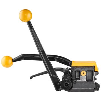 VEVOR Steel Strapping Tool for 13-19 mm Width, 3-in-1 (Tensioner, Crimper, Cutter) Manual Belt Packaging Banding Machine Packaging Metal Steel Strapping Banding Tool Machine for Stainless Steel Strap